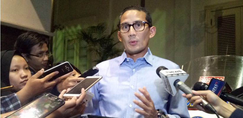 Soal Cawapres Prabowo, Gerindra Sebut Sandi Masih Dibahas