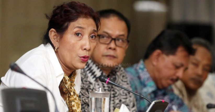 Menteri Susi Sedih Laut Indonesia Jadi Tempat Pembuangan Limbah Minyak
