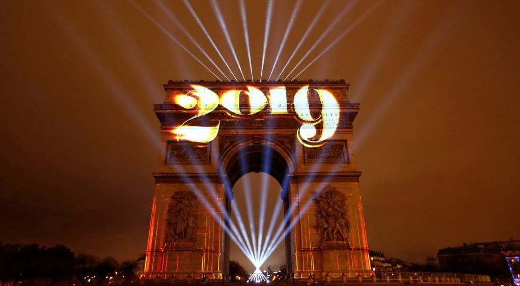 Begini Meriahnya Perayaan Sambut Tahun 2019 di Berbagai Negara