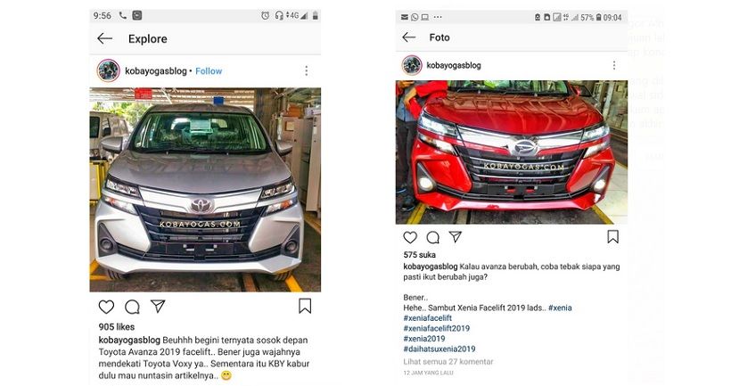 Viral, Beredar Gambar Toyota Avanza dan Daihatsu Xenia Terbaru