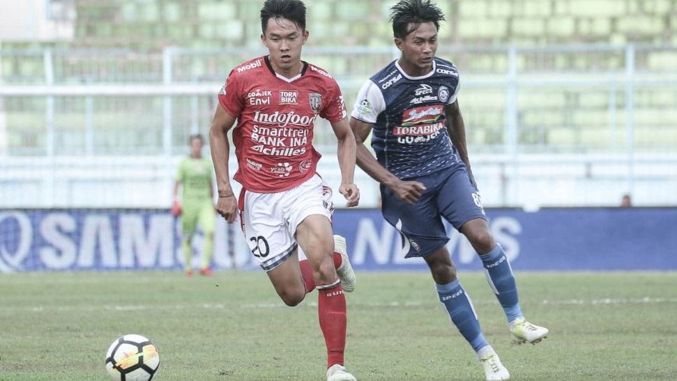 Striker Bali United Sutanto Tan Jalani Trial di Klub Swedia