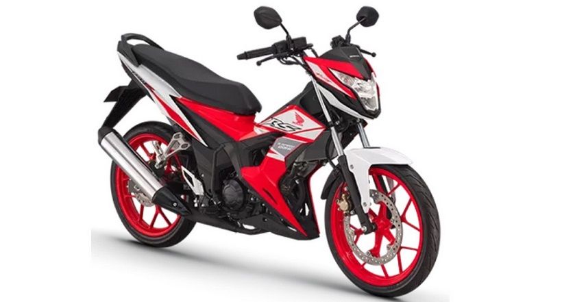 Dapat Penyegaran, Honda Sonic Didandani Striping dan Warna Baru
