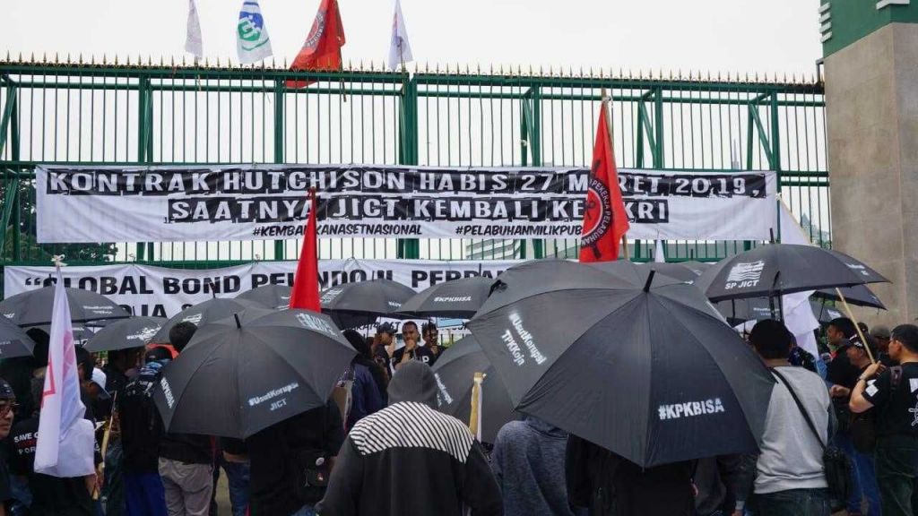 Serikat Pekerja Gelar Unjuk Rasa, Tuntut Kejelasan Kontrak JICT-Koja