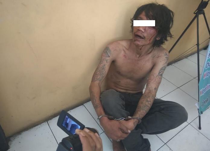 Jambret Tas Perempuan, Pengamen Jalanan di Medan Nyaris Dibakar Massa