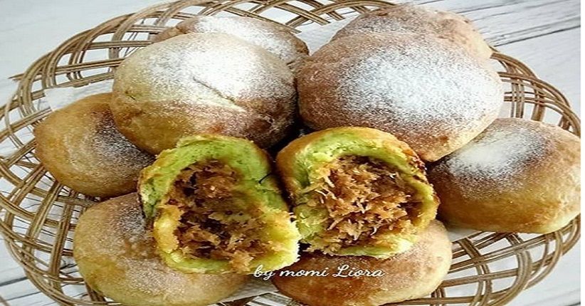 Roti Klepon Isi Kelapa, Camilan Unik Terasa Lembut di Mulut
