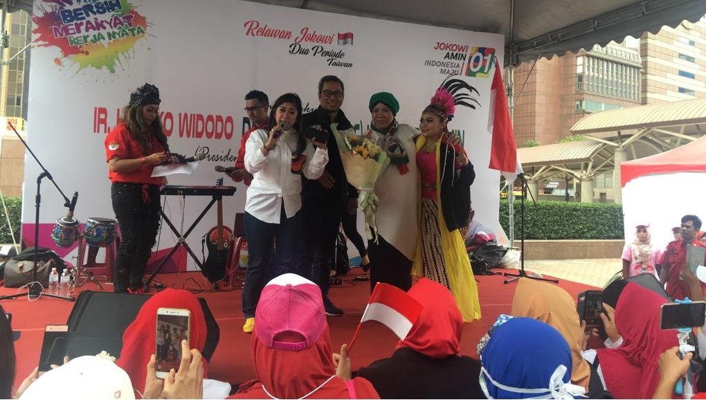 Relawan Targetkan Jokowi-Ma'ruf Menang 100% di Taiwan