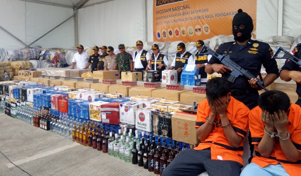 Bongkar 53 Kasus di 2018, Barang Ilegal Senilai Rp4 Triliun Diamankan