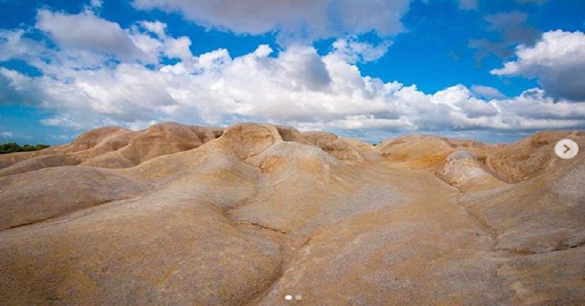 Wisata di Gurun Pasir Busung Kepri, Sensasinya Mirip ala Timur Tengah