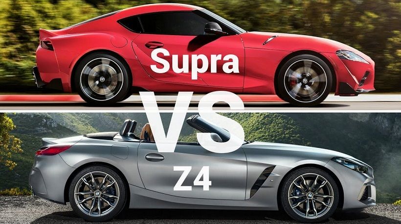BMW Z4 dan Toyota Supra Punya Mesin Kembar, Siapa Paling Bertenaga?