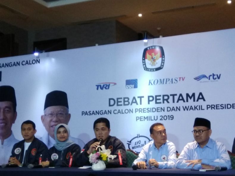 Ma'ruf Amin Tak Banyak Bicara Dalam Debat, TKN: Bagian dari Strategi