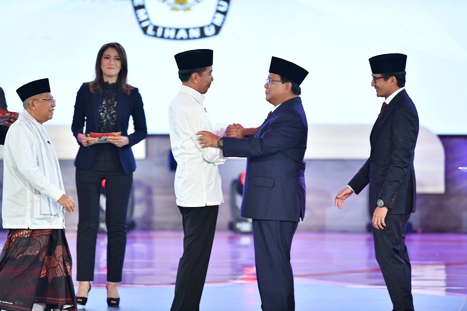 KPU Undi Pertanyaan Debat Cawapres 2019 Ma'ruf versus Sandi