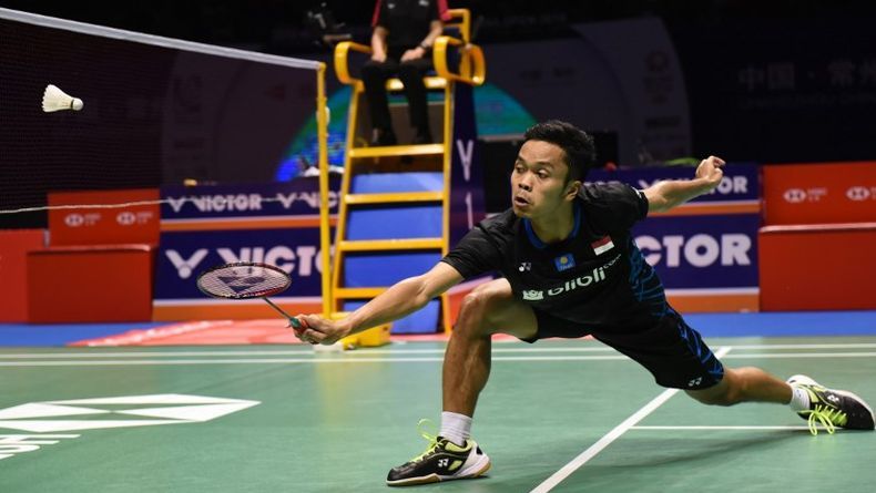 Dikalahkan Chen Long, Anthony Ginting Tersingkir dari Malaysia Masters