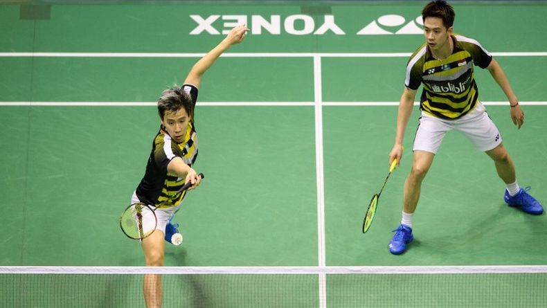 Susah Payah Kalahkan Duo Jepang, Kevin/Marcus Amankan Tiket Semifinal