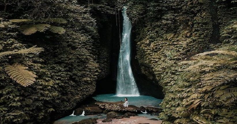 Wisata Bali, Intip Eksotisme Air Terjun Leke-Leke yang Terkenal Sakral