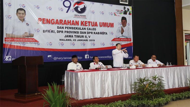 Bekali Caleg Perindo di Malang, HT: Bangun Pariwisata Harus Menyeluruh