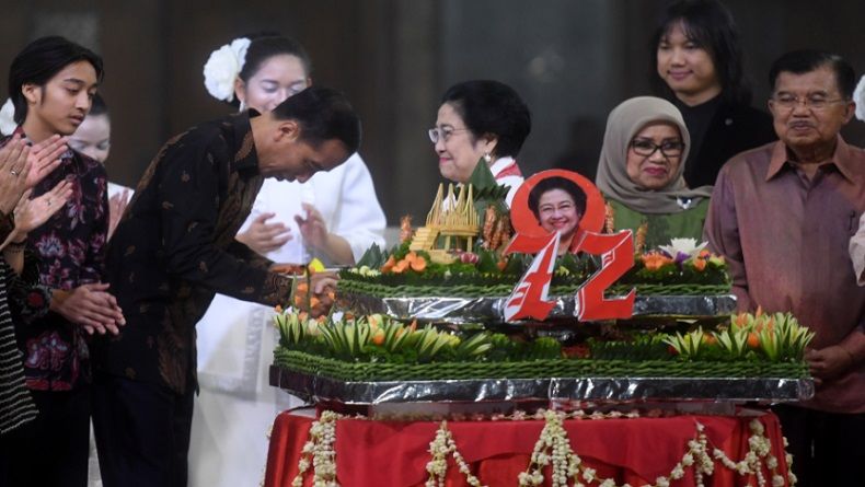 Doa Jokowi di Ultah Mega: Semoga Allah Selalu Memberikan Kesehatan