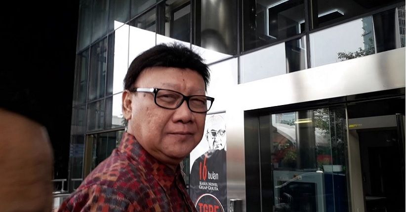 Diperiksa soal Kasus Meikarta, Mendagri Tjahjo Penuhi Panggilan KPK