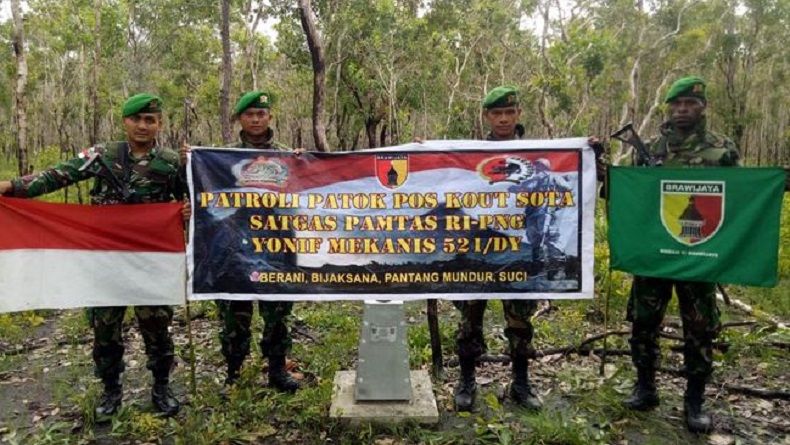 Video Begini Beratnya Perjuangan Prajurit TNI AD di Perbatasan RI-PNG