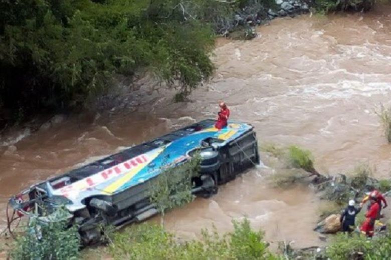 Kecelakaan Bus di Peru, 10 Orang Tewas dan 30 Luka