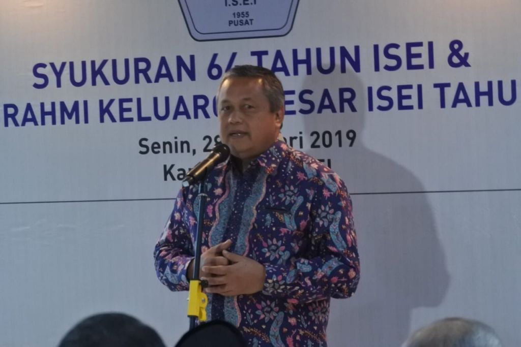 HUT ke-64 ISEI, Gubernur BI Harap Para Sarjana Dorong Ekonomi Digital