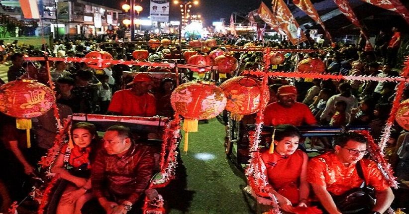 Cap Go Meh 2019 di Singkawang, Ada Replika Singa Raksasa 8,8 Meter