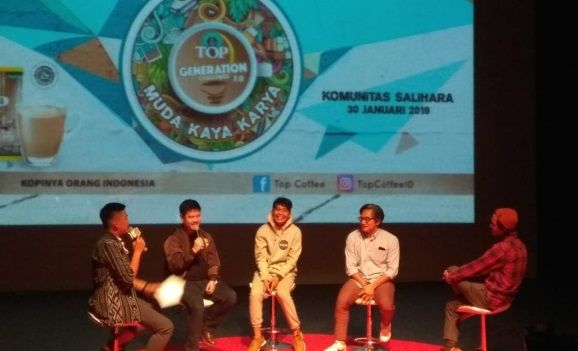 Pacu Kreativitas, TOP Coffee Gelar Acara 'Muda Kaya Karya' di 6 Kota