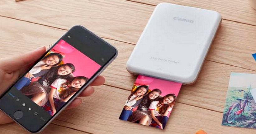 Canon Mini Photo Printer Ditopang Teknologi Zink Zero Ink