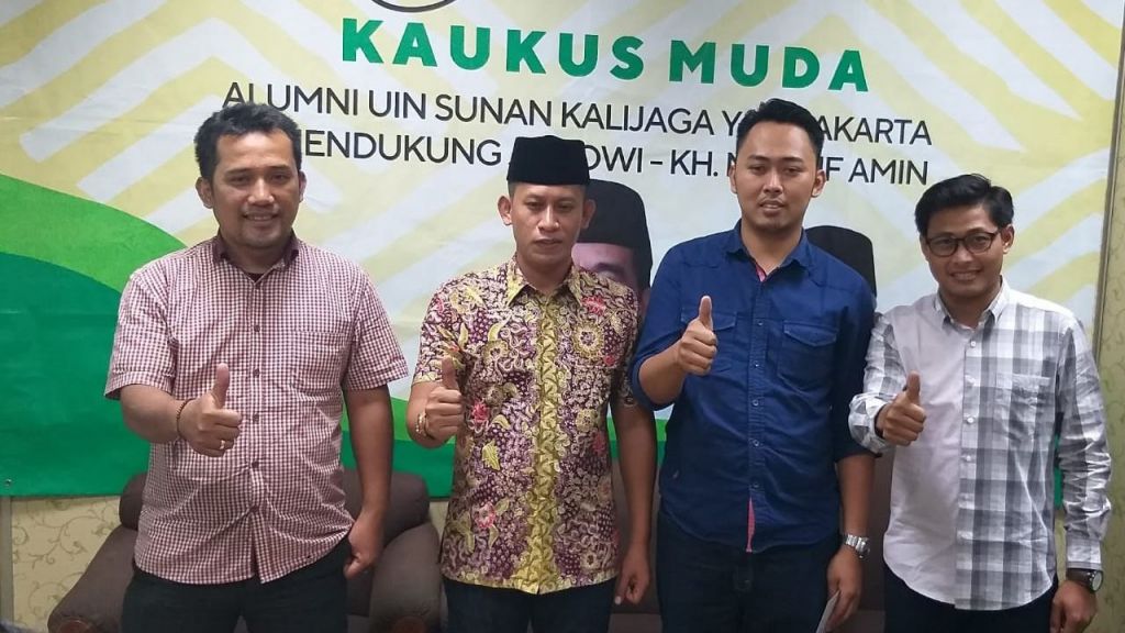Kaukus Muda Alumni UIN Yogyakarta Deklarasi Dukung Jokowi-Ma'ruf Amin