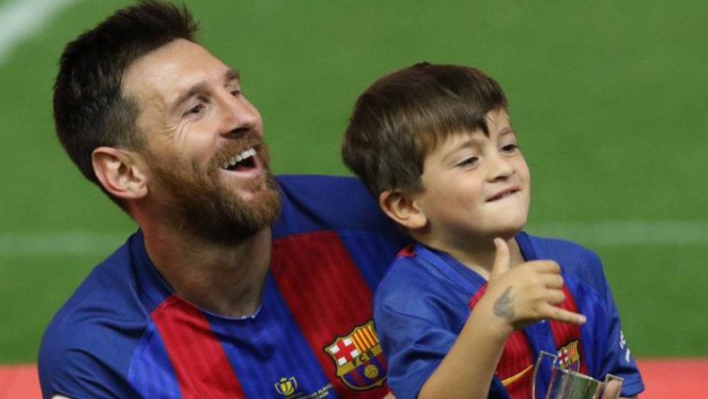 Lionel Messi Akui Sering Dikritik Putra Sulungnya Thiago