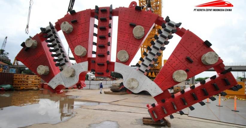 Bor Raksasa dari China Datang, Proyek Kereta Cepat JKT-BDG Dikebut