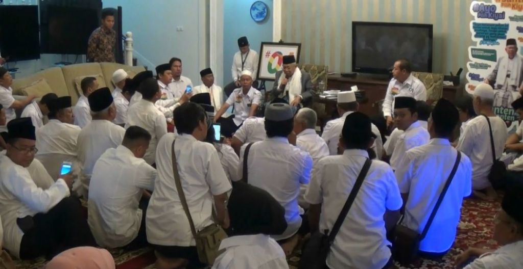 Didukung 50 Paguyuban, Ma'ruf Yakin Rebut Suara Prabowo di Tangerang