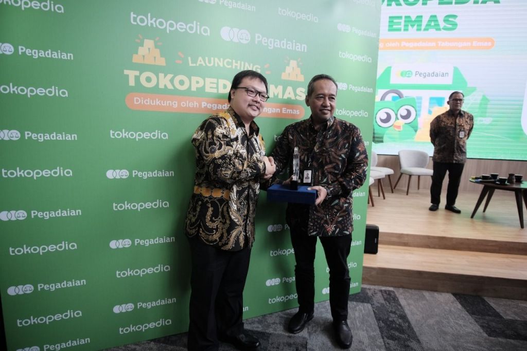 Kolaborasi Layanan Pegadaian-Tokopedia, Rp500 Bisa Investasi Emas