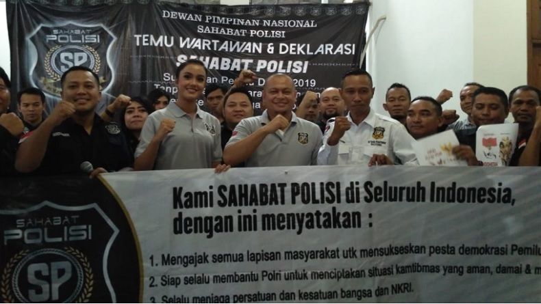 Sahabat Polisi Ajak Masyarakat Berantas Hoaks dan Tidak Golput