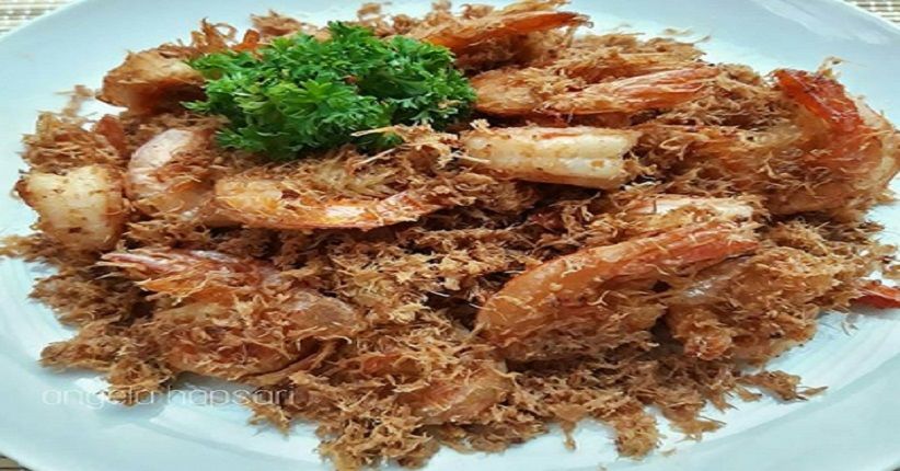 Pencinta Seafood, Cicipi Udang Serabut yang Terbuat dari Telur