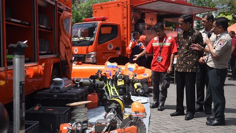 Rakornas BNPB, Jokowi: Harus Ada Perencanaan Matang soal Kebencanaan