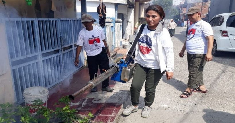 DBD Mewabah, Perindo Kebanjiran 'Order' Fogging di Bekasi