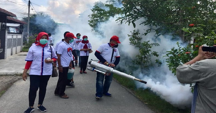 Begini Cara Caleg Perindo Cegah Wabah DBD Meluas di Rawa Belong 