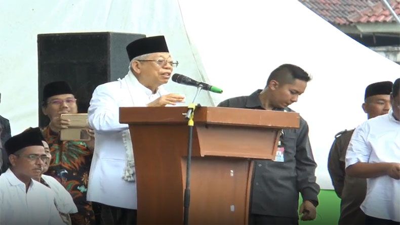 Perkuat Pendidikan, Ma'ruf Amin Ingin Ada Kementerian Urusan Pesantren