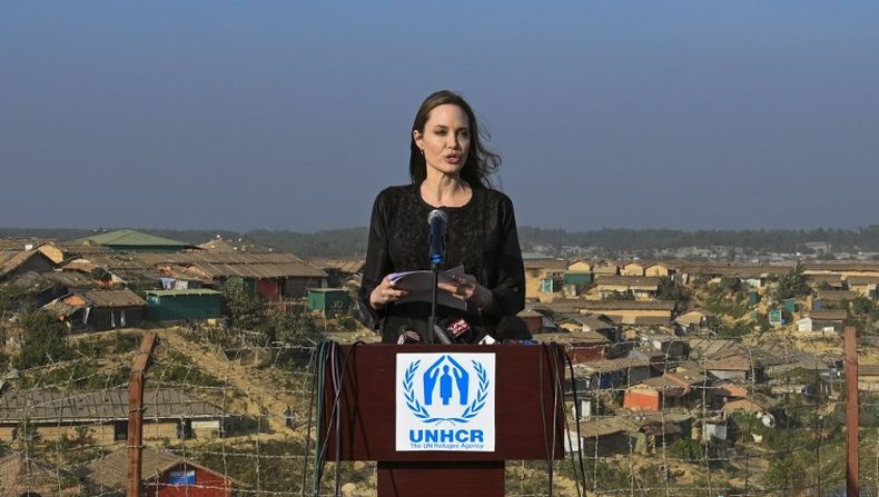 Angelina Jolie: Etnis Rohingya Diperlakukan seperti Sapi di Myanmar