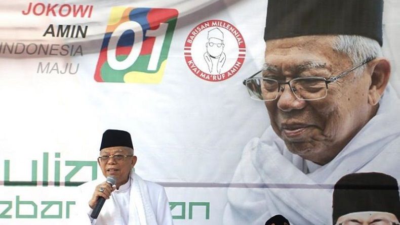 Gerakan 212 Berubah Menjadi Gerakan Politik, Begini Reaksi Ma'ruf Amin