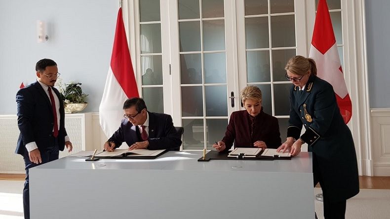Terobosan Kerja Sama Hukum, Indonesia-Swiss Sepakati Perjanjian MLA