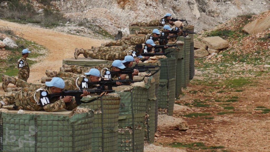 Uji Kesiapan Prajurit dan Senjata, Satgas MPU UNIFIL Latihan Menembak