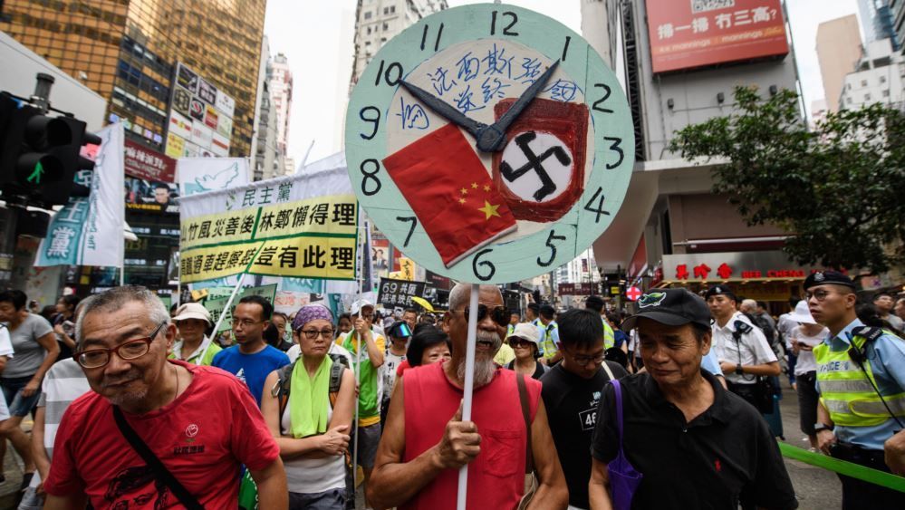 Hong Kong Bahas RUU soal Hukuman bagi Penghina Lagu Kebangsaan