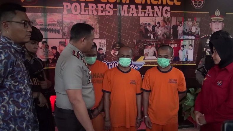Peras Kasek, 3 Oknum Wartawan Ditangkap Tim Saber Pungli Polres Malang