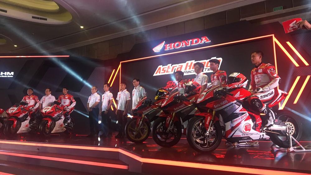 Bina Pembalap Muda Indonesia, Astra Honda Racing Team Diperkenalkan
