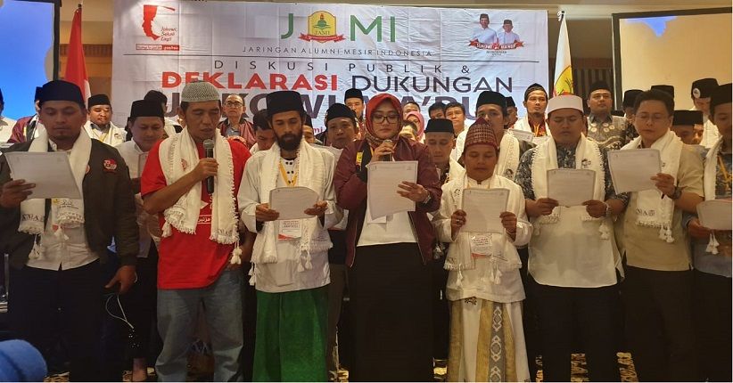 Alumni Mesir Putra dan Putri Kompak Dukung Jokowi 2 Periode