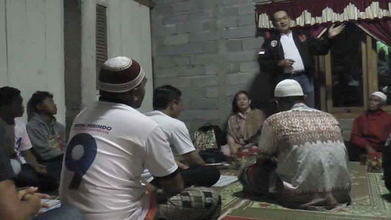 Caleg Perindo Syafril Temui Generasi Milenial di Kaki Gunung Ungaran