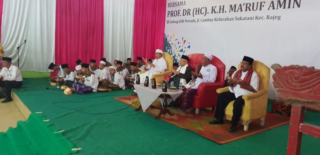 Ma'ruf Amin: Warga Tangerang dan Banten Wajib Menangkan 01