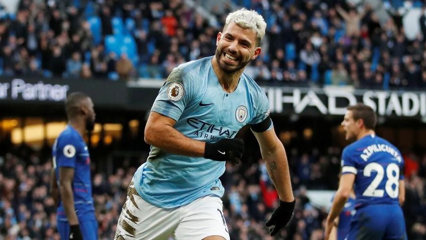 10 Pemain Tersubur Sepanjang Sejarah Liga Inggris, Aguero Nomor 4