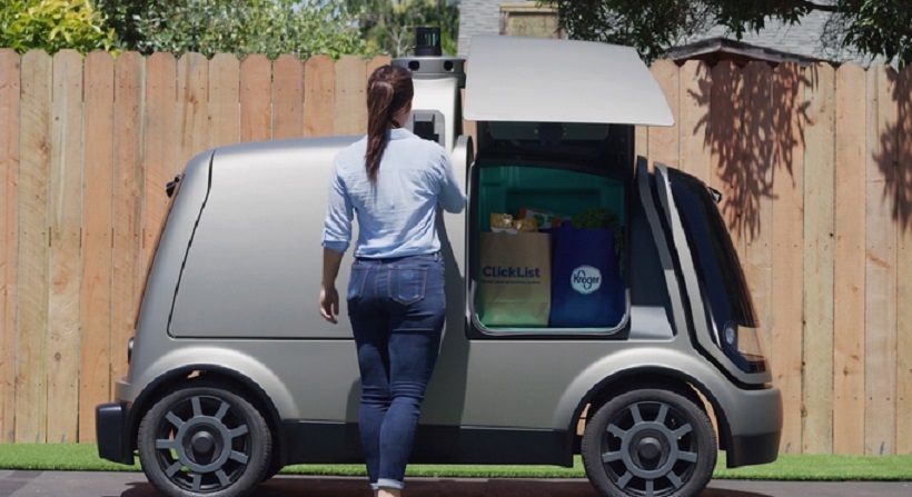 Kendaraan Logistik Otonom asal AS Dapat Suntikan Rp13,2 Triliun